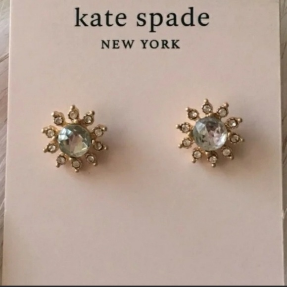 Kate Spade beautiful Reversible crystal and pearls stud earrings - Picture 9 of 10